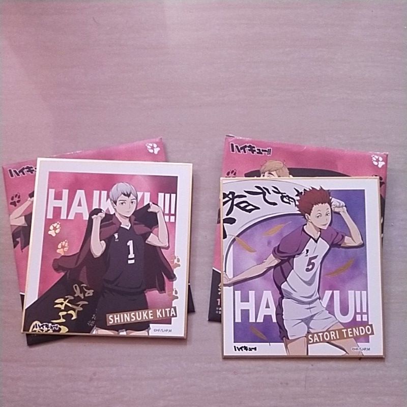 Haikyuu Shikishi Kita Shinsuke Inarizaki, Tendou Satori Shiratorizawa
