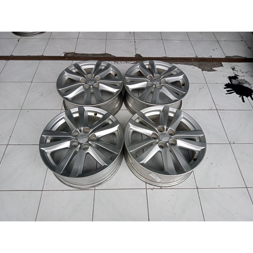VELG MOBIL ORI COPOTAN OUTLANDER RING 17 LEBAR 6,5 PCD 5x114 XPANDER, INNOVA, GRANDISH, MAZDA, BIANT