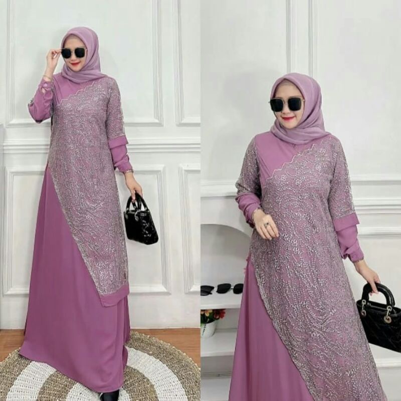 OMMA DRESS by DEYURA/ dress lilac deyura