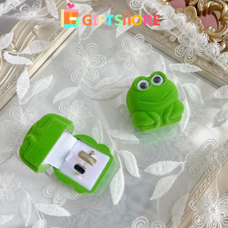 ✨COD  Cincin Kartun Kotak Lembut Fashion Korea Berkelompok Kreatif  Lucu Perhiasan Hadiah-GS