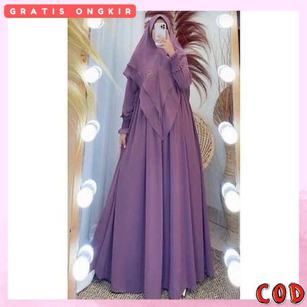 Baju Gamis Pesta Bsju Gamus Ibu2 Pengajian Long Drees Korea Maxy Pakaian Games Dress Pesta Dres Ibu 