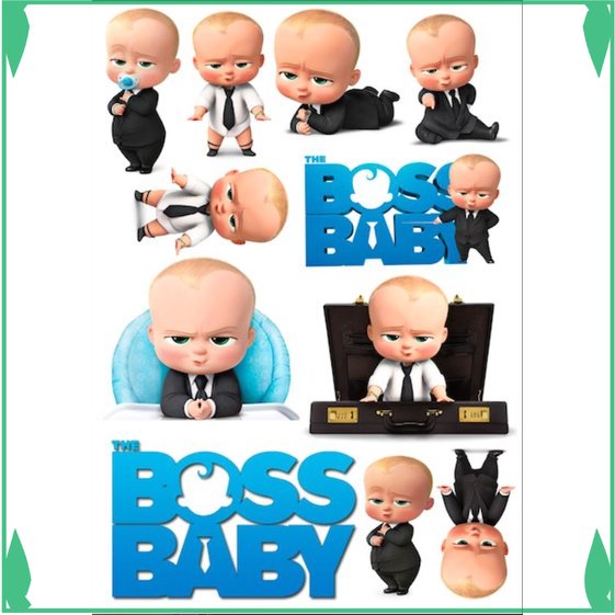 Topper cake Baby boss  baner kue ultah Fadhilsouvenir