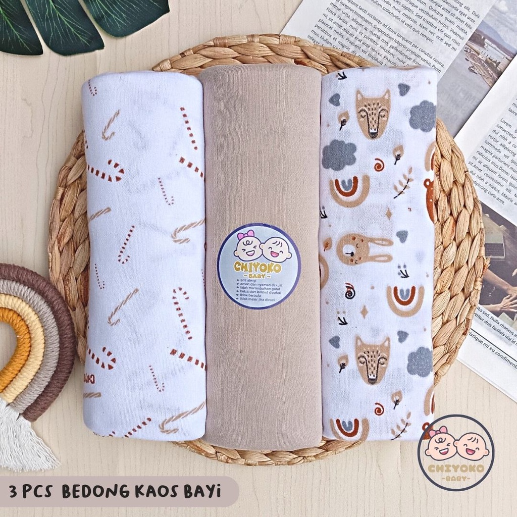 51 Pcs Paket Hemat Terkomplit Baju Bayi Baru Lahir Paket Hemat Brojol Baby Paket Komplit Bayi Baru Lahir Serian COKLAT SUSU Chiyoko Baby