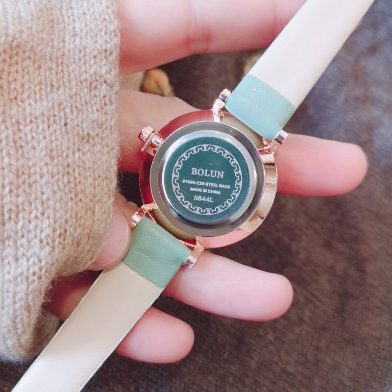 Jam Tangan Wanita BOLUN Analog Jam Tali Kulit fashion WW012