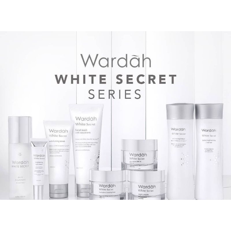 wardah white secret pure treatment essence 50 ml