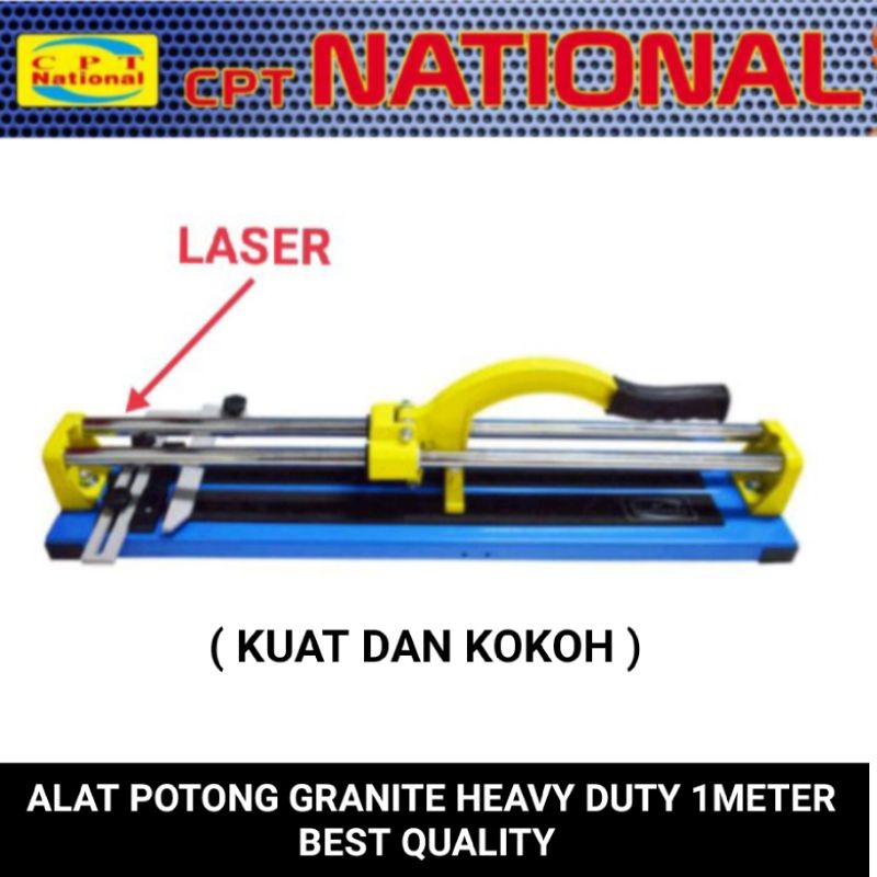 Alat potong granite 1Meter + laser heavy duty CPT NATIONAL