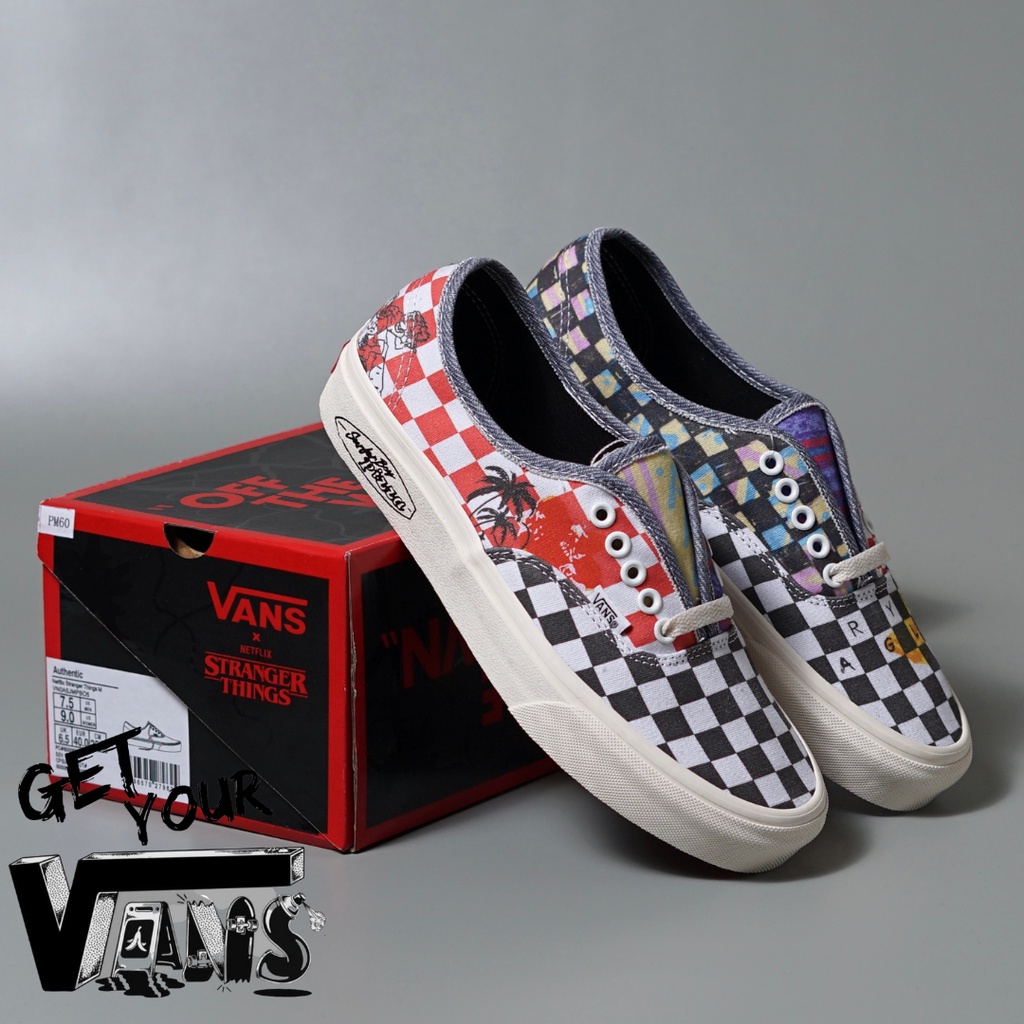 Vans Authentic x Stranger Things Hellfire Club Original 100% Bnib