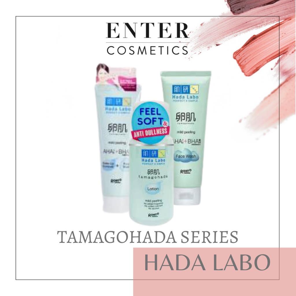 Hada Labo Tamagohada Series Mild Peeling Face Wash | Peeling Lotion | Face Wash Make Up Remover