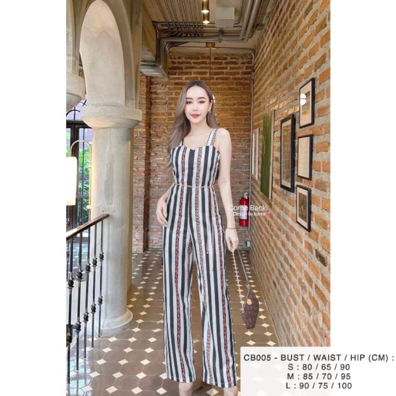 BRAND COME BACK JUMPSUIT IMPORT BANGKOK BKK