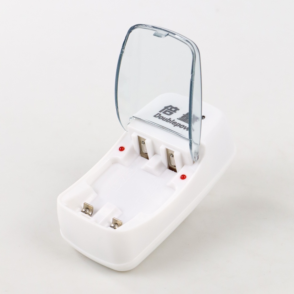 Baterai Charger AAA / AA Doublepow` 2 Slot Battery` Recharger Batre Cas A3 / A2
