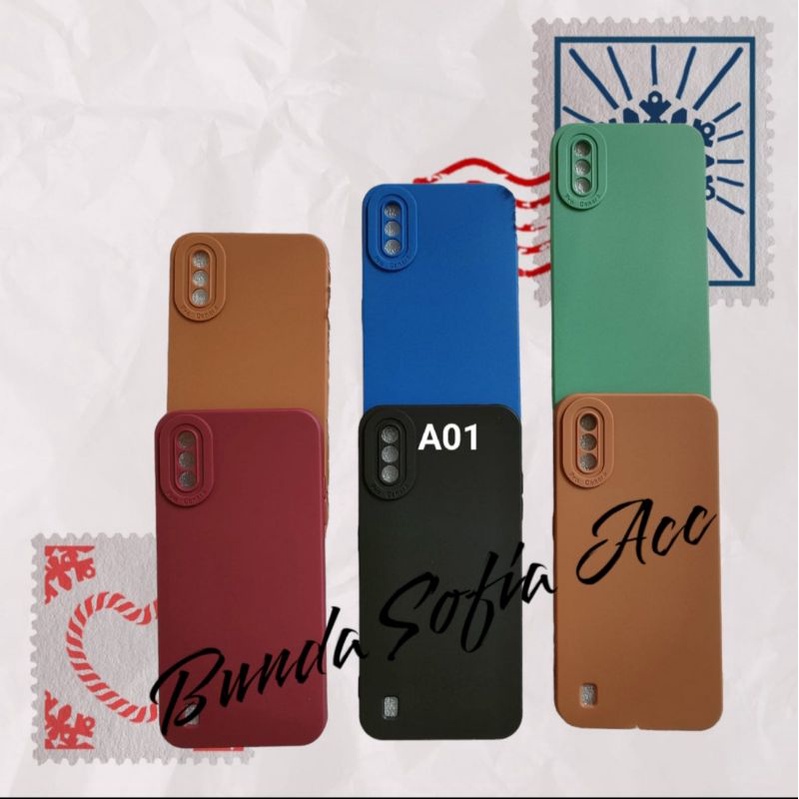 SOFTCASE PRO CAMERA FOR SAMSUNG A01 TPU CANDY PRO