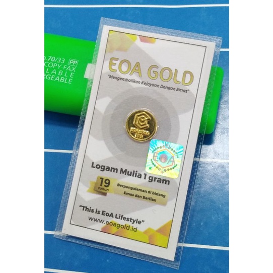 EOA GOLD 1 Gram