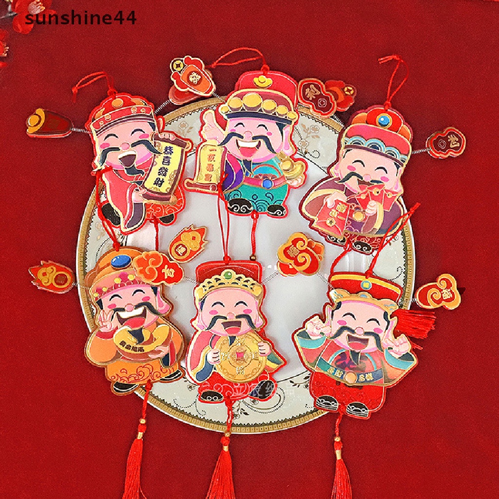 Sunshine Tahun Baru Liontin Kreatif Gaya Cina Pohon Jeruk Indoor Amplop Merah Dekorasi Kartun Liontin Amplop.