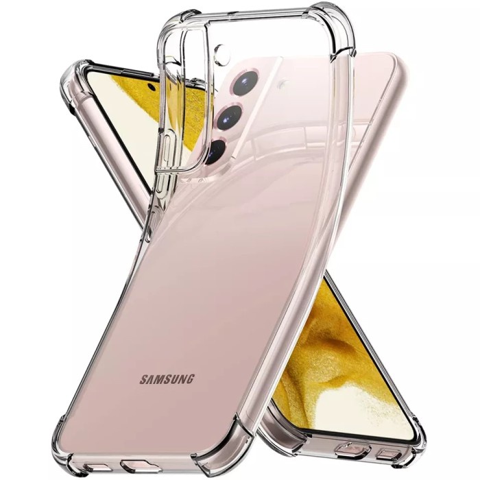 Casing Samsung Galaxy S22 PLUS S 22 ULTRA 5G SOFT CASE Transparan - S S22 ULTRA