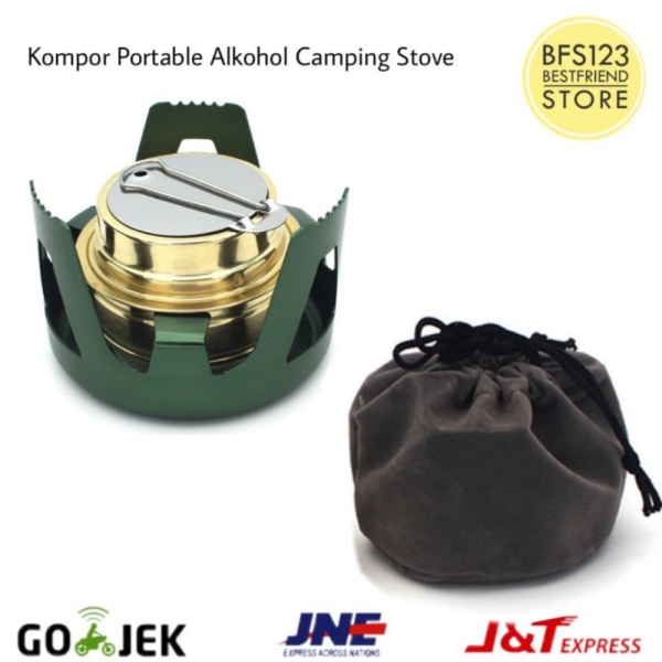 

Unik Kompor Portable Alkohol Spirtus Camping Masak Outdoor - Hijau Berkualitas