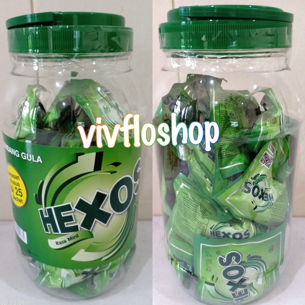 

Permen Hexos Toples (isi 25 sachet)