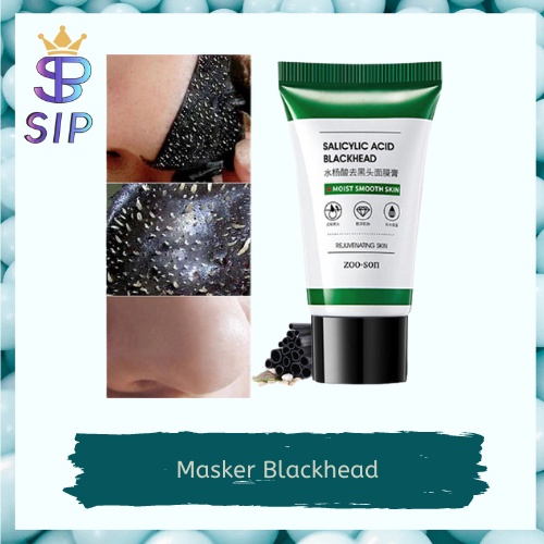 MASKER PENCABUT KOMEDO SALICYLIC ACID BLACKHEAD ZOO SON/BLACKHEAD MASK LANBENA /MASKER HEMPAS KOMEDO