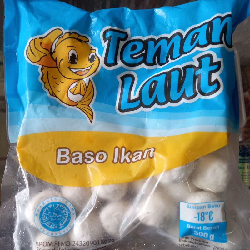 Jual Bakso Ikan Teman Laut 500 Gram Shopee Indonesia