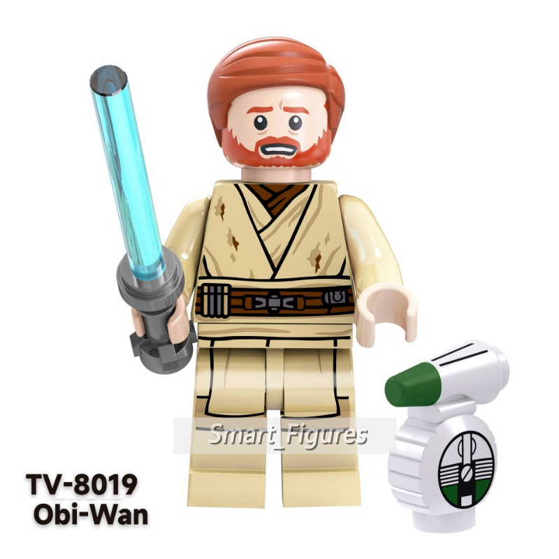 Cal Kestis Minifigures Rahm Kota Obi-Wan Ahsoka Star Wars Fallen Order Mainan Hadiah Adventure Game Mini Fiugres TV6103