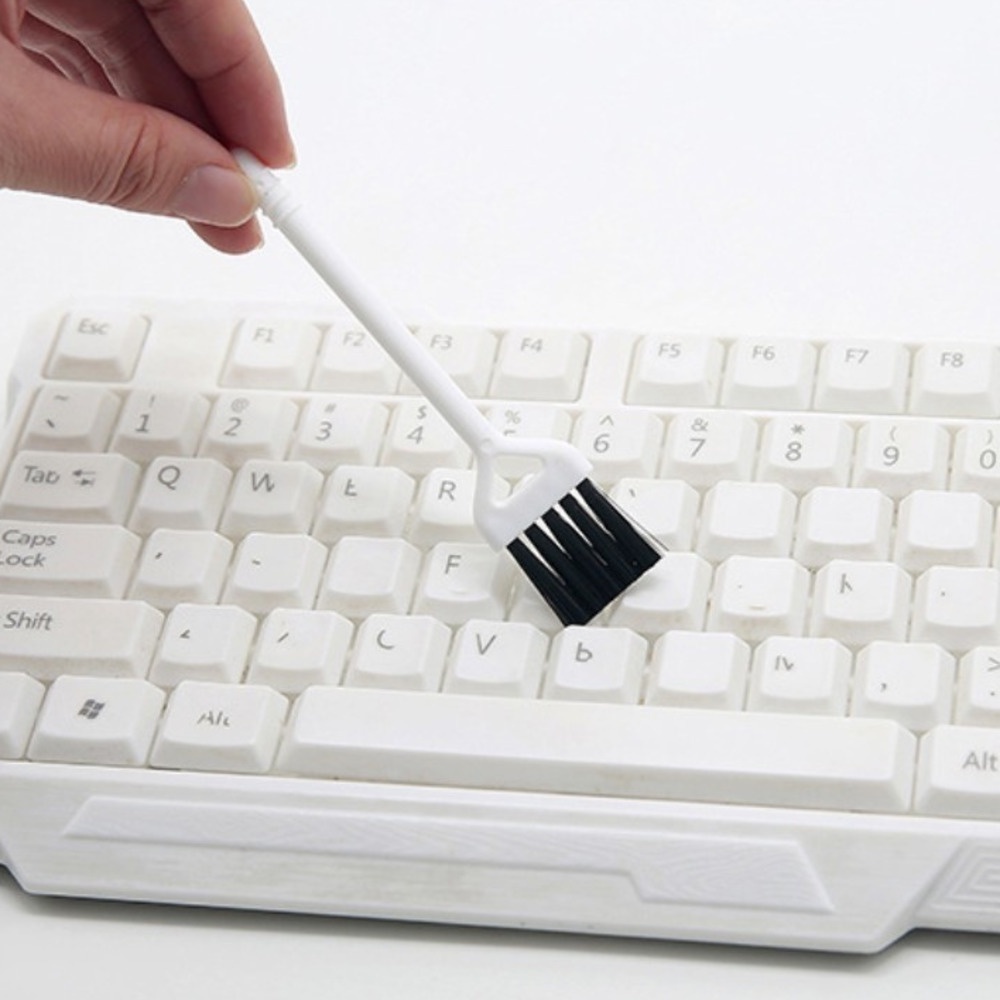 4pcs Sikat Keyboard Pembersih Keyboard Komputer Mini Brush Keyboard Untuk Notebook PC Case Desktop Portable Mini Nylon Soft Brush Cleaner Alat Pembersih