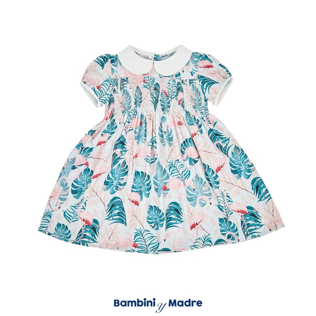 Bambini y Madre The Flamingos Dress