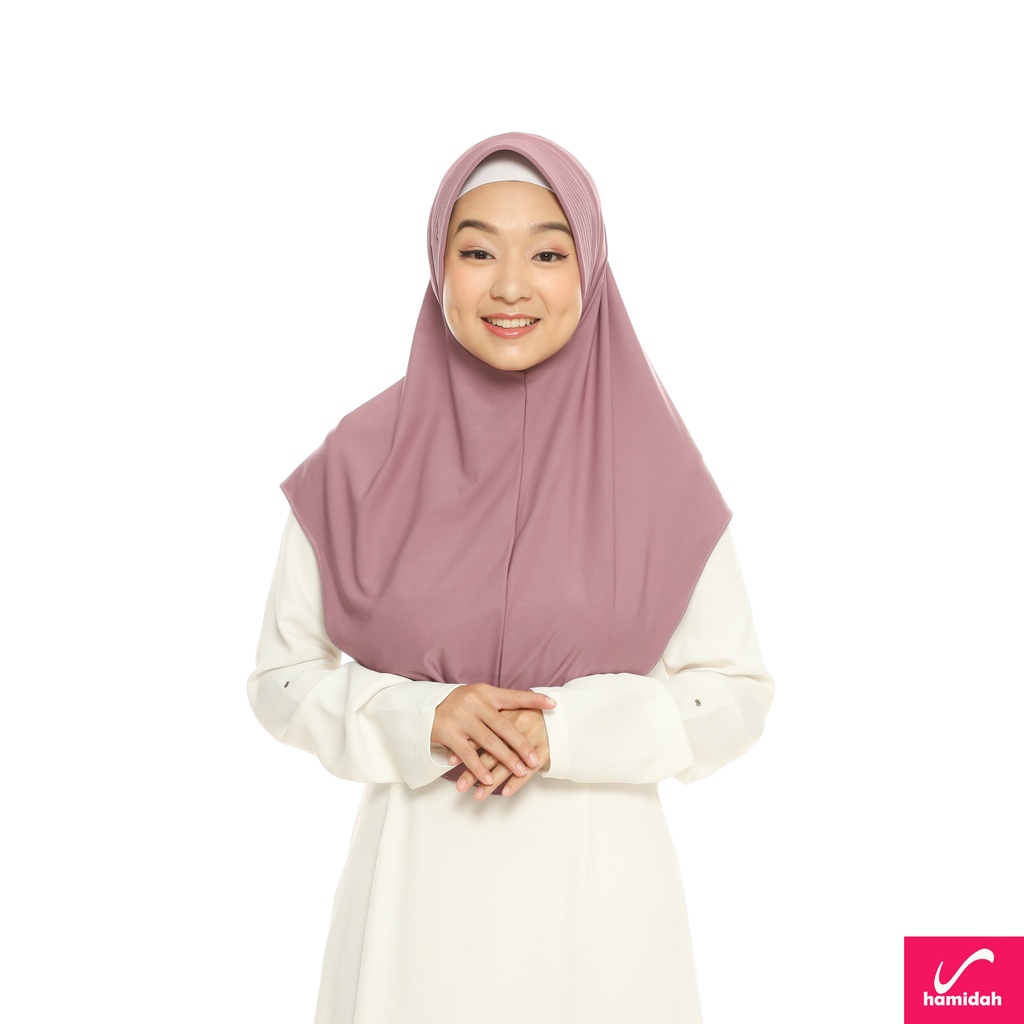 BERGO HAMIDAH PINGUIN JERSY HIJAB SPORT HIJAB OLAHRAGA (hamidah ORI)