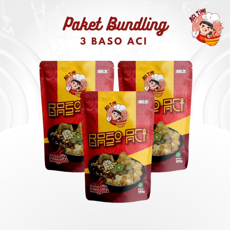 

ACI TIME - BASO ACI INSTAN PREMIUM BUNDLING 3 BUNGKUS