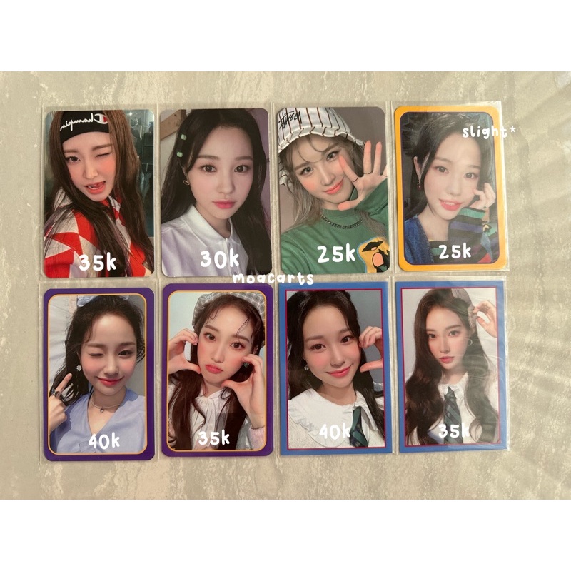 weeekly jihan jaehee zoa we can we play play game pc photocard border