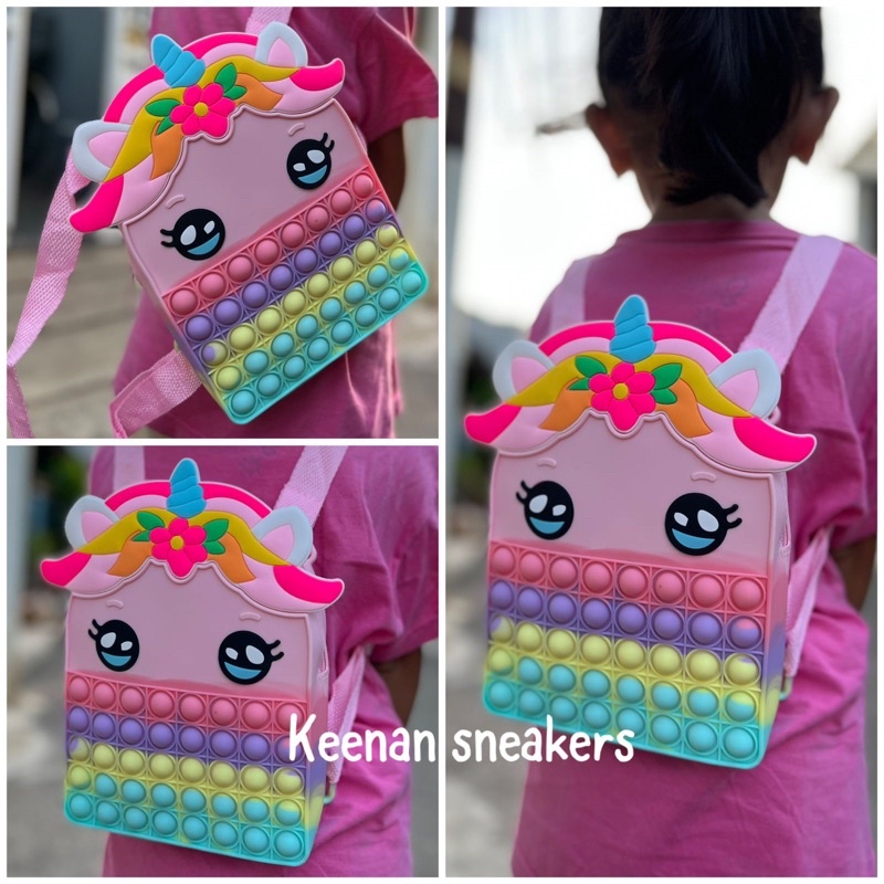 Tas pop it tas hello kitty tas anak tas sekolah tas ransel pop it