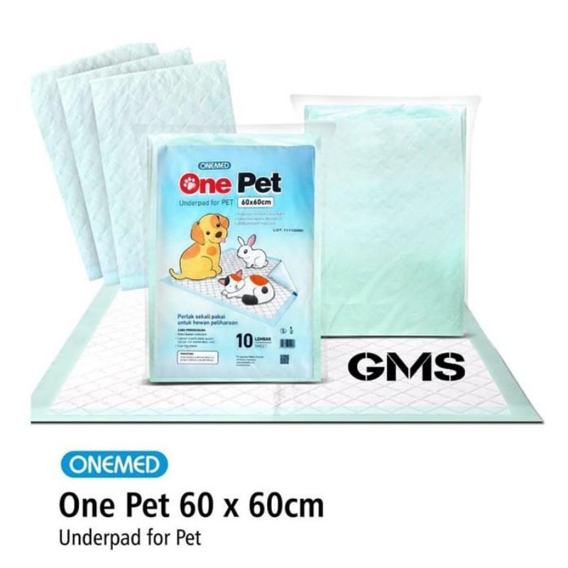 Underpad One Pet Onemed / Toilet Training / Undepad Untuk Anjing Kucing Hewan Kesayangan