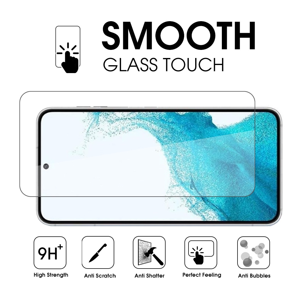 Full Coverage Anti-Saratch Tempered Glass Film, 9H Hardness Pelindung Layar Anti-Silau &amp; Anti-Sidik Jari, Untuk Samsung Galaxy S23 Series