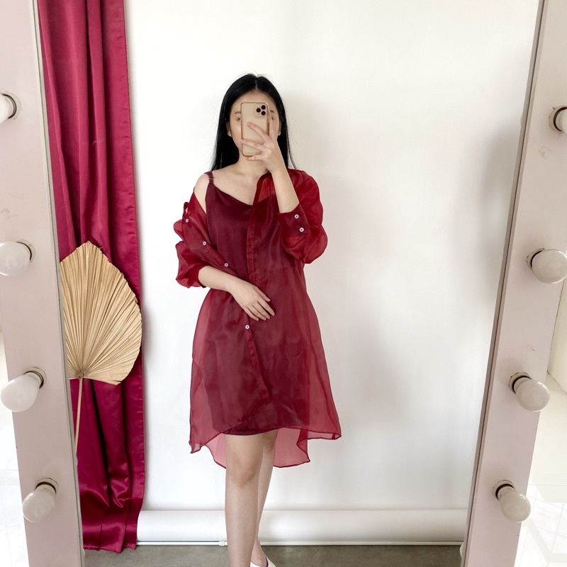 Nicole Set - Organza dress pesta