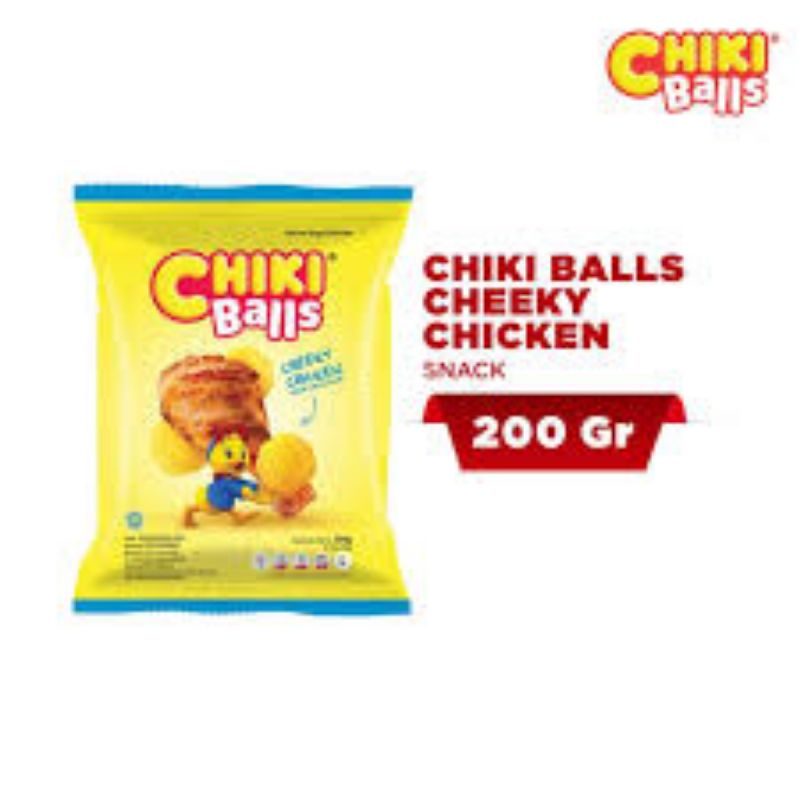 

Chiki Balls Cheeky Chiken 200g (kemasan besar)