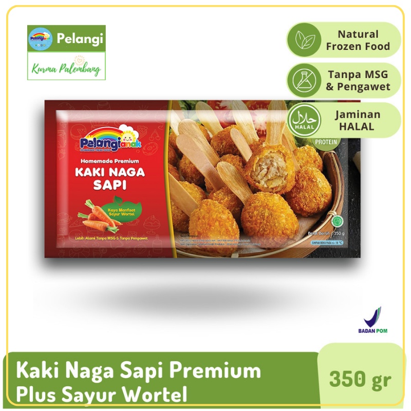 

Kaki Naga Sapi Plus Wortel Pelangi Halal Non MSG Pengawet