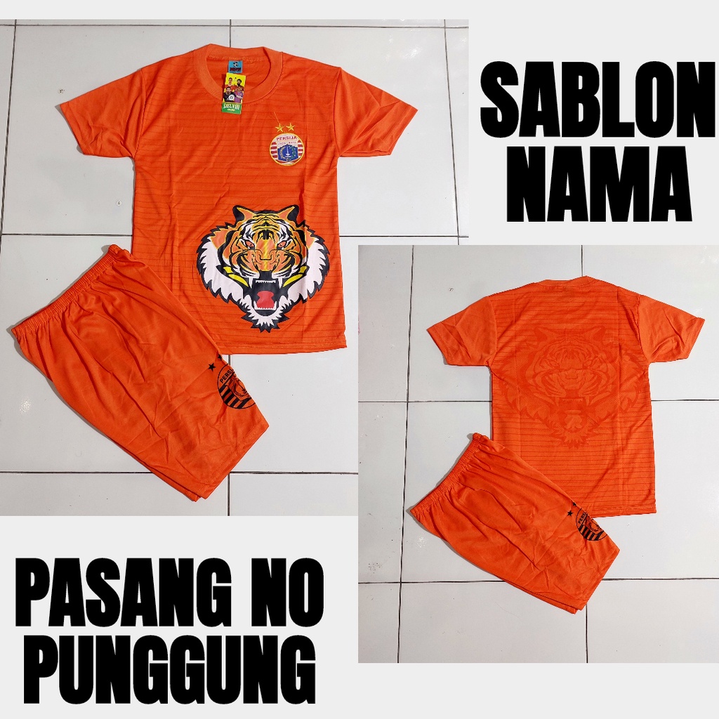 baju bola Persija macan/Jersey Persija macan kemayoran