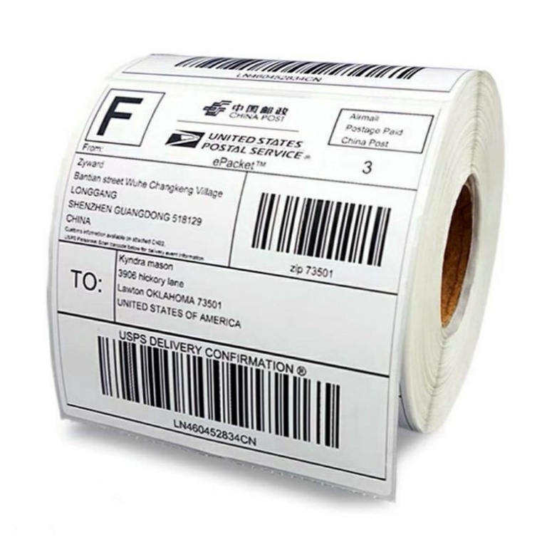 

Kertas Thermal Sticker Roll / Kertas Label Resi Online