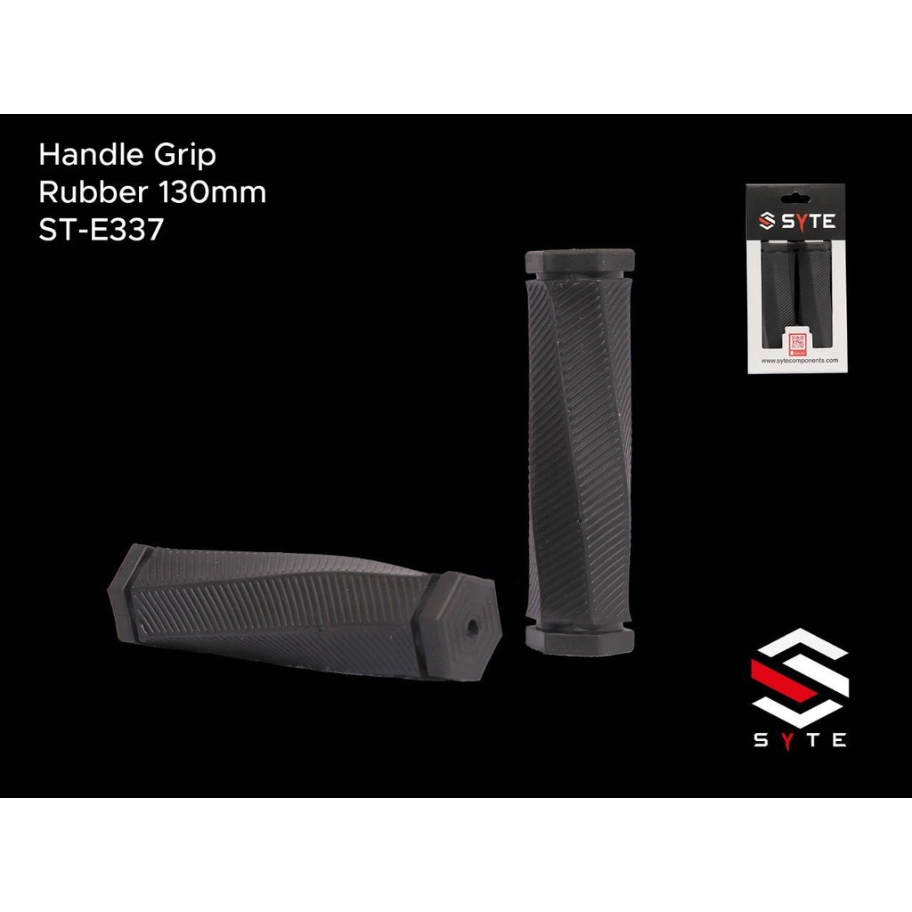 Handle Grip Rubber W/lock Ring And Rubber 130 mm