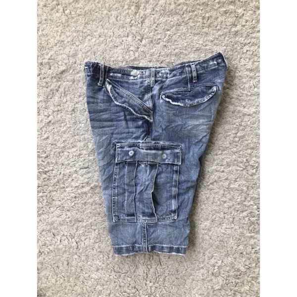Celana Pendek jeans cargo GAP Second Original
