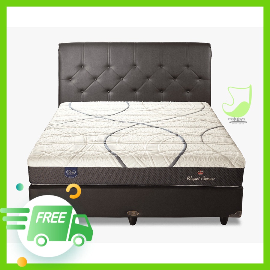 Elite Royal Crown Springbed Kasur Saja - Ukuran 100x200
