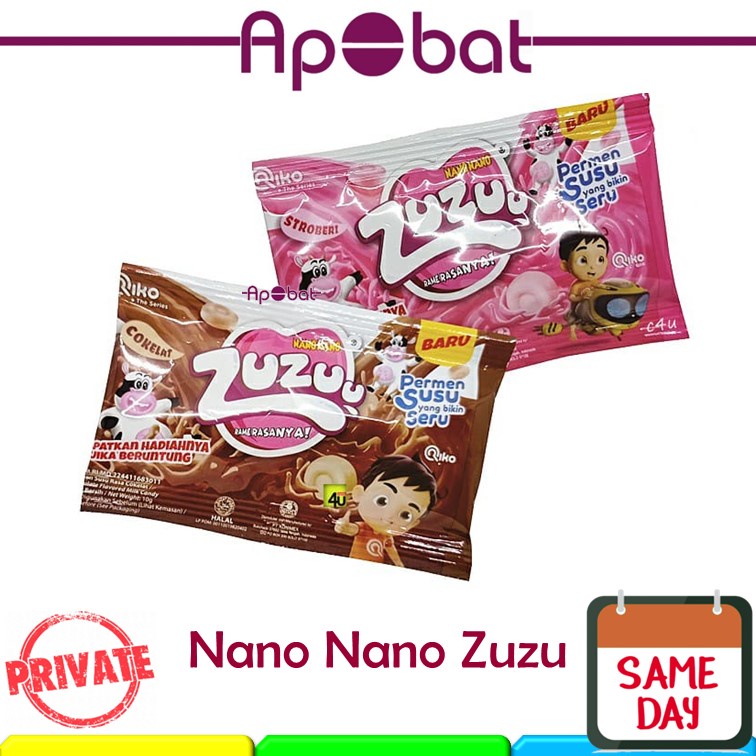 - ApObat - Permen Nano Nano Zuzuu Coklat Nano Zuzuu Strawberry Zuu-Zuu Nano Zu Zu ZuZu Susu Suzu Zus