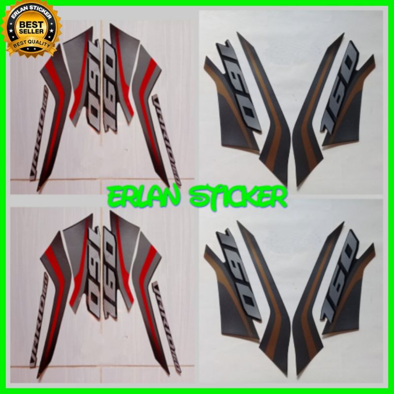 STIKER STRIPING FULL BODY MOTOR HONDA VARIO 160 2022