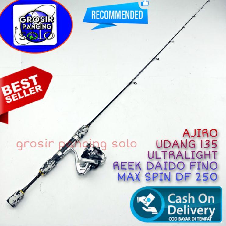 Terlaku.../ joran ul ultralight ajiro udang doreng 120 135 cm