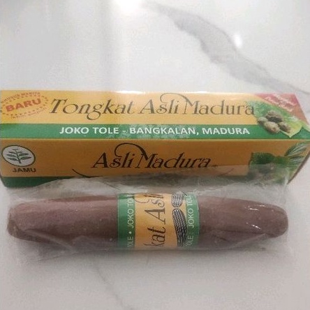 TONGKAT ASLI MADURA Jokot*le / MENYEMPITKAN V .COKLAT N PUTIH