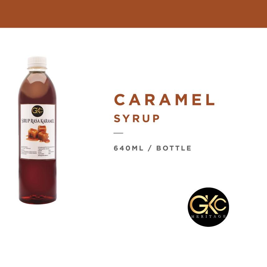 

☁ Syrup / Sirup Caramel , Hazelnut , Vanilla GKC Heritage 640ml ☻