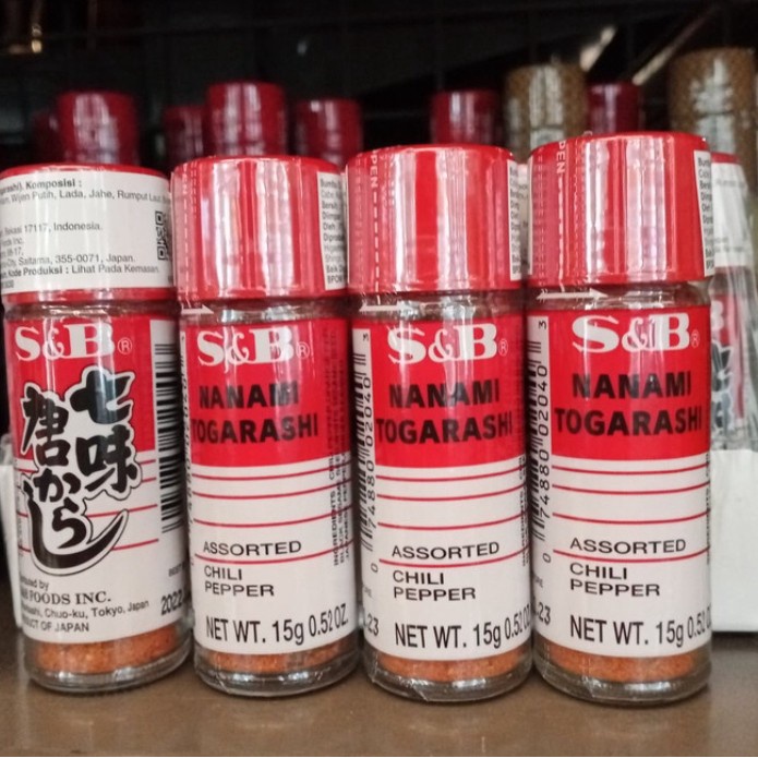 

S&b nanami togarashi 15gr