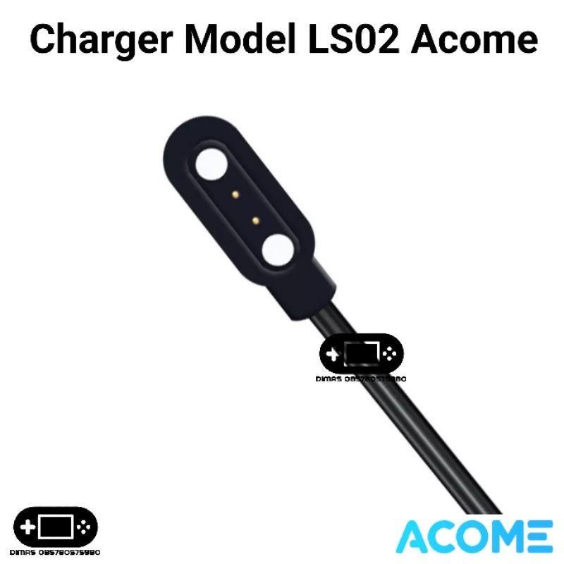 Charger Model LS02 Acome Charging Watch S1 Plus C1 Kabel USB