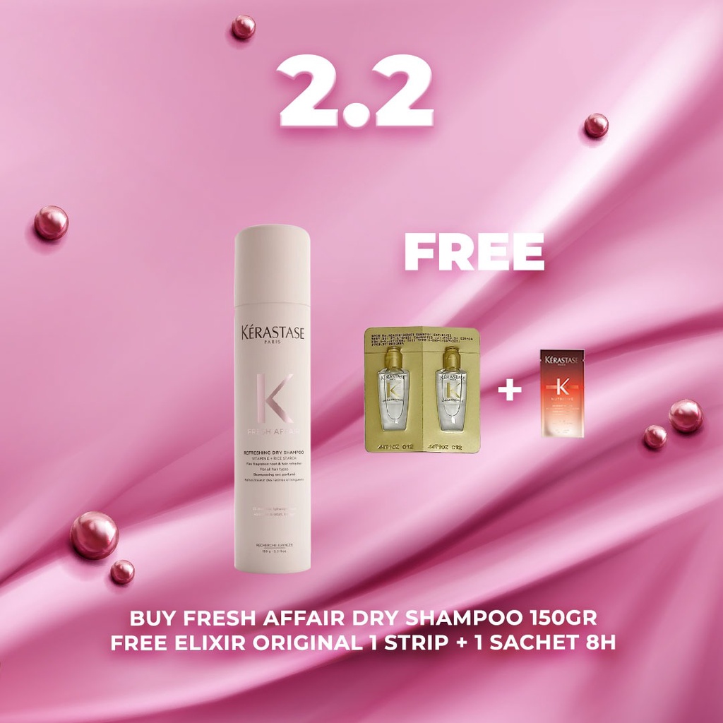 Jual Kerastase Fresh Affair Refreshing Dry Shampoo 150 gr( Menyegarkan