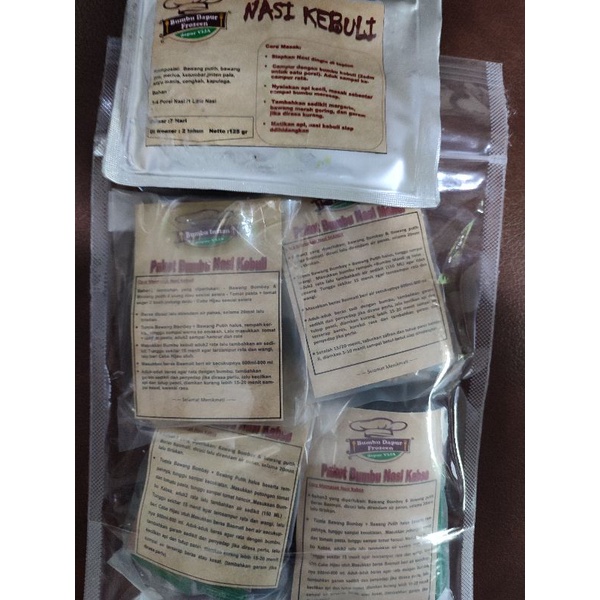 

Paket Basmati & Bumbu Kebuli Lengkap