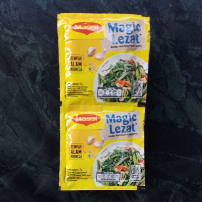 

Magic Lezat renceng isinya 12pcs expired Februari 2026