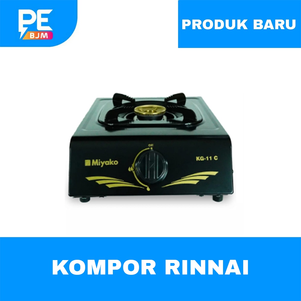 KOMPOR RINNAI 1 TUNGKU KG-11C GARANSI RESMI